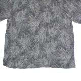 BATIK BAY Mens Shirt Black Crazy Pattern XL