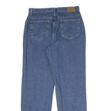 CALVIN KLEIN JEANS Womens Jeans Blue Relaxed Straight Stone Wash W30 L30