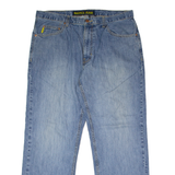 NAUTICA Mens Jeans Blue Regular Straight Stone Wash W36 L30