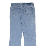 GUESS Low Rise Womens Jeans Blue Regular Bootcut Stone Wash W32 L30