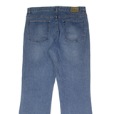 CALVIN KLEIN JEANS Womens Jeans Blue Relaxed Straight Stone Wash W32 L28