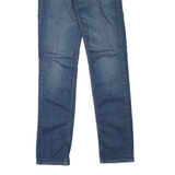 LEVI'S 519 Jeans Mens Blue Slim Skinny Stone Wash W28 L32