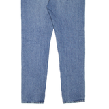 LEVI'S 512 BIG E Jeans Mens Blue Slim Tapered Stone Wash W34 L32