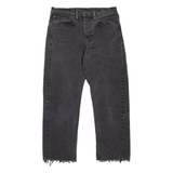 LEVI'S 501 Jeans Mens Grey Regular Straight W32 L24