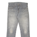 LEVI'S 511 Jeans Mens Grey Slim Straight Stone Wash W31 L30