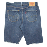 LEVI'S 541 Cut Off Mens Denim Shorts Blue M W34