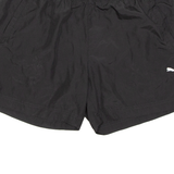 PUMA Mesh Lining Mens Sports Shorts Black L W36