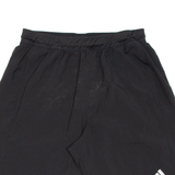 ADIDAS Mens Sports Shorts Black L W30