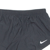 NIKE Mesh Lining Mens Sports Shorts Blue XS W26