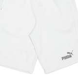 PUMA Mens Casual Shorts White S W24