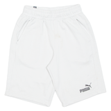 PUMA Mens Casual Shorts White S W24