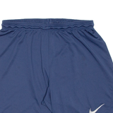NIKE Mens Sports Shorts Blue L W30