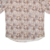 CHERESKIN Mens Shirt Brown Floral XL