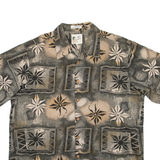 M.E SPORT Mens Shirt Black Floral XL