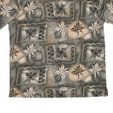 M.E SPORT Mens Shirt Black Floral XL