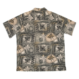 M.E SPORT Mens Shirt Black Floral XL