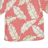 BATIK BAY Mens Hawaiian Shirt Red Floral L