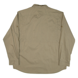 CARHARTT Mens Plain Shirt Green Long Sleeve XL