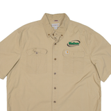 CARHARTT Mens Plain Shirt Beige XL