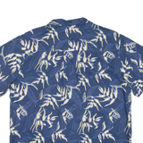 HIGH SURF Mens Hawaiian Shirt Blue Floral 2XL