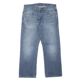 LEVI'S 514 Jeans Mens Blue Slim Straight Stone Wash W34 L30