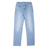 LEVI'S 514 Jeans Mens Blue Slim Straight Stone Wash W30 L32
