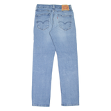 LEVI'S 514 Jeans Mens Blue Slim Straight Stone Wash W30 L32