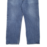 LEVI'S 505 Jeans Mens Blue Regular Straight Stone Wash W38 L30