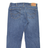 LEVI'S 505 Jeans Mens Blue Regular Straight Stone Wash W38 L30
