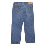 LEVI'S 505 Jeans Mens Blue Regular Straight Stone Wash W38 L30
