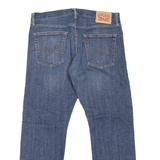 LEVI'S 514 Jeans Mens Blue Slim Straight Stone Wash W36 L30