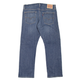 LEVI'S 514 Jeans Mens Blue Slim Straight Stone Wash W36 L30