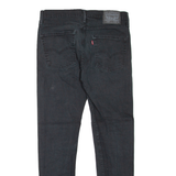 LEVI'S 510 Jeans Mens Black Slim Skinny W32 L29