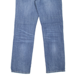 LEVI'S 514 Jeans Mens Blue Slim Straight Stone Wash W32 L30