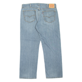 LEVI'S 559 Jeans Mens Blue Relaxed Straight Stone Wash W38 L30
