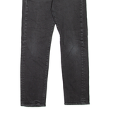 LEVI'S 502 Jeans Mens Black Regular Tapered W29 L27