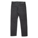 LEVI'S 502 Jeans Mens Black Regular Tapered W29 L27
