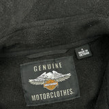 Motorcycles Harley Davidson Fleece Jacket - Small Black Polyester