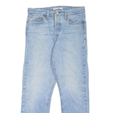 LEVI'S Wedgie BIG E Womens Jeans Blue Slim Skinny Stone Wash W29 L27