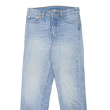 LEVI'S Womens Jeans Blue Regular Tapered Stone Wash W26 L25