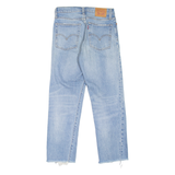 LEVI'S Womens Jeans Blue Regular Tapered Stone Wash W26 L25