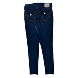 True Religion Skinny Jeans - 30W US 4 Blue Cotton Blend