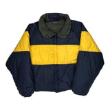 Nautica Striped Puffer - XL Navy Cotton