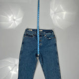 501 Levis Jeans - 26W US 2 Blue Cotton