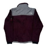 Denali The North Face Fleece Jacket - Medium Burgundy Polyester