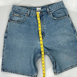 Calvin Klein Denim Shorts - 31W 9L Light Wash Cotton