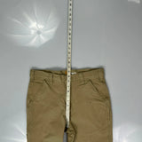 Carhartt Carpenter Trousers - 31W 32L Khaki Cotton