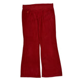 Nikefit Therma Nike Track Pants - Small Red Polyester