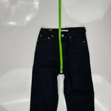 Levis 501 Jeans - 29W 29L Black Cotton