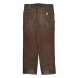 Carhartt Carpenter Pants - 35W 34L Brown Cotton